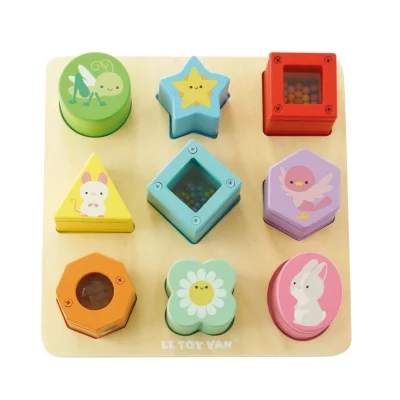 Le Toy Van Rainbow Sensory Shape Sorter - Default