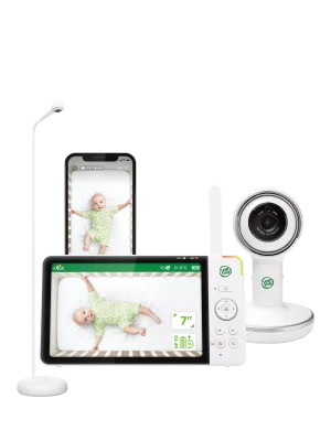 LeapFrog LF5817HD 7" Wi-Fi Smart Video Baby Monitor & Over-the-Cot Floor Stand - Default
