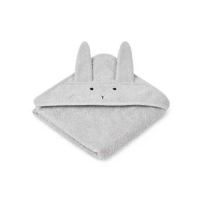 Liewood Albert Hooded Baby Towel - Panda - Creme de la Creme