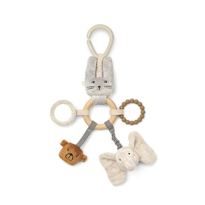 Liewood Angie Classic Activity Pram Toy - Mist Mix