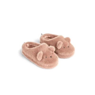 Liewood Aviaja Bear Slippers - Pale Tuscany
