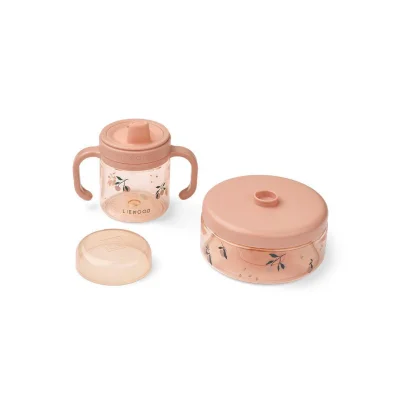 Liewood Beatrix Tableware Set - Peach / Sea Shell