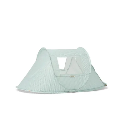 Liewood Bjork Tent - Printed Stripe Ice Blue/Creme De La Creme