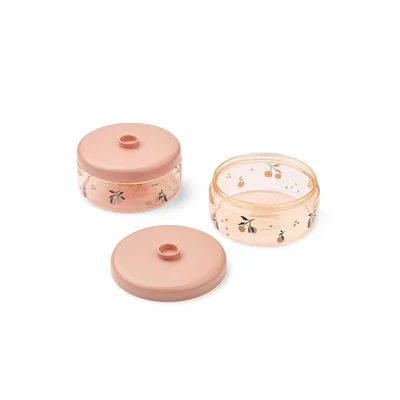 Liewood Dominique Food Tritan Boxes - Peach / Sea Shell / 500ml