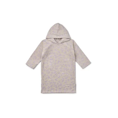 Liewood Emilia Bathrobe Poncho - Misty Lilac - Leo - Misty Lilac