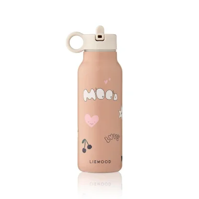 Liewood Falk Water Bottle 350ml - Mood - Pink