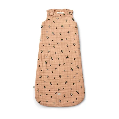 Liewood Flora Printed Sleeping Bag - Mini Whale / Sandy