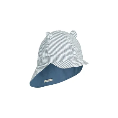 Liewood Gorm Reversible Seersucker Sun Hat