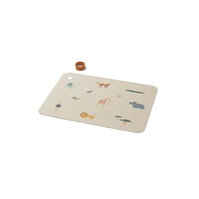 Liewood Jude Placemat - Safari - Sandy Mix - Beige
