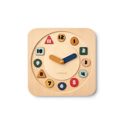 Liewood Karamo Moods & Time Activity Board - Characters / Sandy