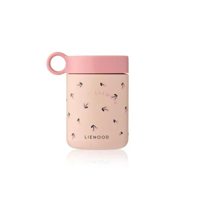 Liewood Kiani Printed Food Jar - Mega Cherry Heart