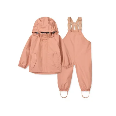 Liewood Manu Rainwear Set - Cats & Dogs Sandy