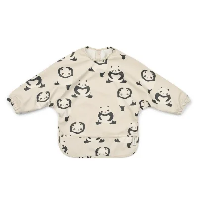 Liewood Merle Printed Cape Bib - Panda / Sandy