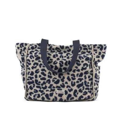 Liewood Reed Pile Totebag - Mega Leo Mist - Multicoloured