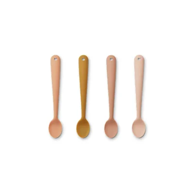 Liewood Siv Feeding Spoons - Tuscany Rose Multi Mix - 4 Pack