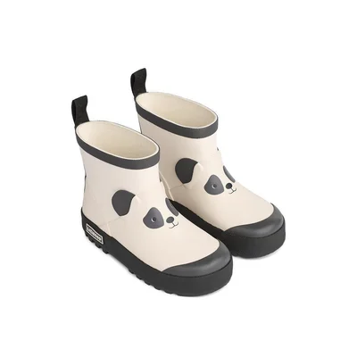 Liewood Tekla Panda Rainboot - Sandy / Dark Grey