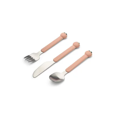 Liewood Tove Peach Cutlery Set