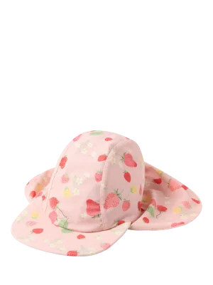 Lindex Baby UPF 50+ Strawberry Print Sun Hat - 4-9 Months