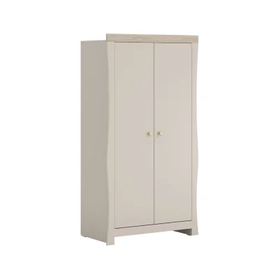 Little Acorns Celeste Wardrobe - Cashmere & Grey Ash