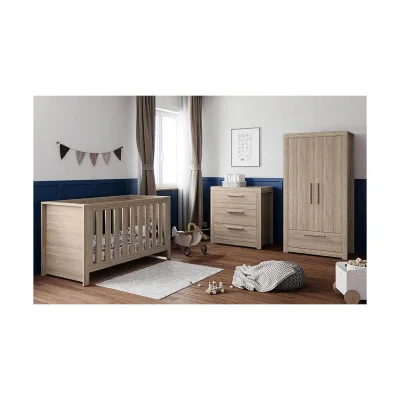 Little Acorns Ellesmere 3 Piece Roomset - Truffle Oak