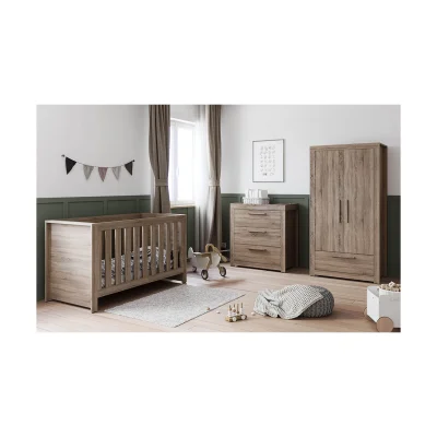 Little Acorns Ellesmere 3 Piece Roomset - Truffle Oak
