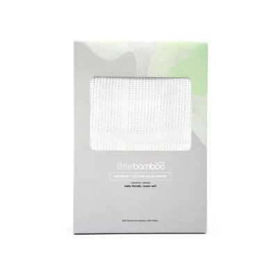Little Bamboo Airflow Cellular Bassinet Blanket (CL) - Default