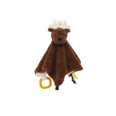 Little Big Friends Baby Comforter - Bruce The Moose