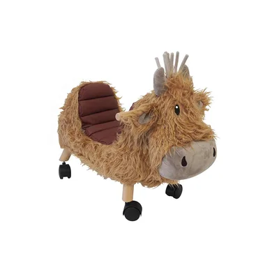 Little Bird Told Me - Ride-On Cow - Hubert (12m+) - Brown