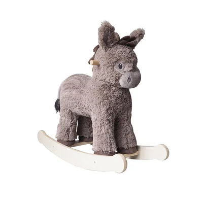 Little Bird Told Me - Rocking Donkey - Norbert - Grey