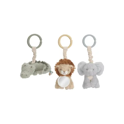 Little Dutch Activity Hangers - Safari Friends