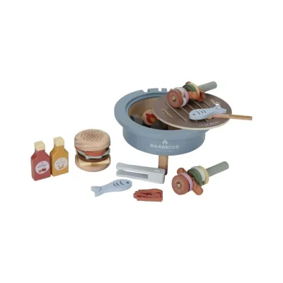 Little Dutch Barbecue Toy Set - Natural