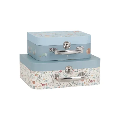 Little Dutch Blue Suitcase Set