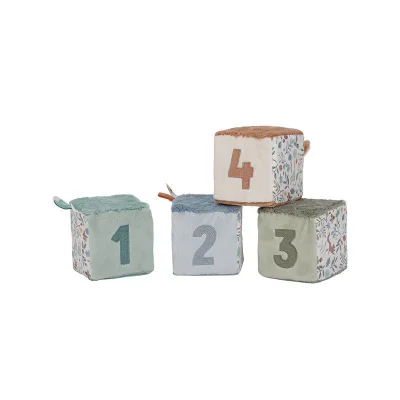 Little Dutch 4 Soft Blocks - Forest Friends