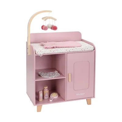 Little Dutch Doll Changing Table - Pink