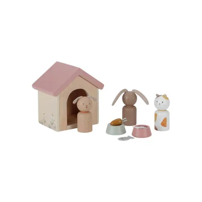 Little Dutch Dollhouse Pet Expansion Set - Multicoloured