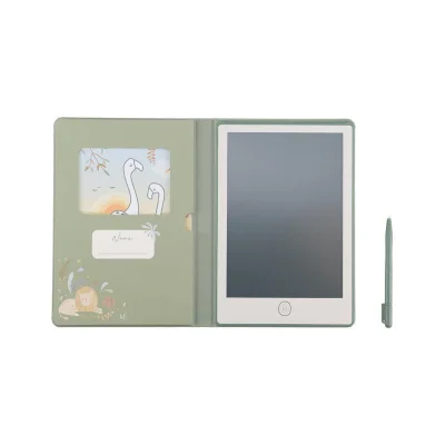 Little Dutch Drawing Tablet - Green - Safari Friends