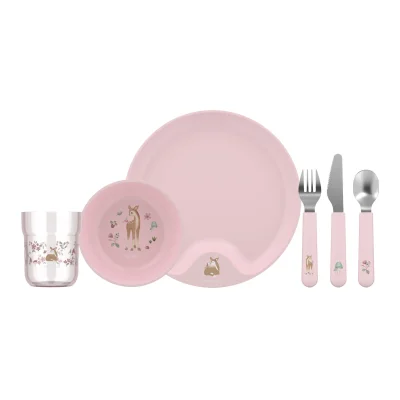 Little Dutch Mio Children's Dinnerware Set - Fairy Garden / s