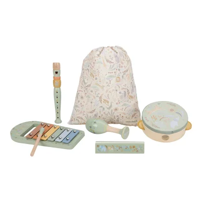 Little Dutch Music Set - Green - Safari Friends