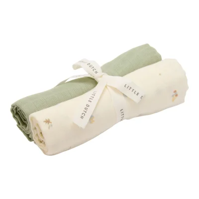 Little Dutch Muslin Squares 2 Pack