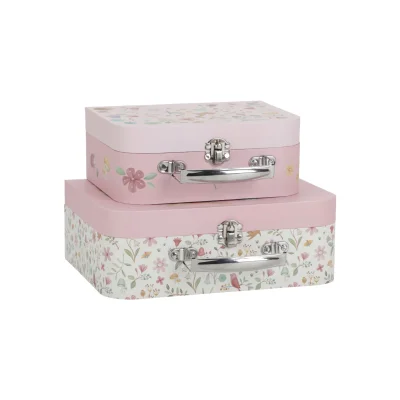 Little Dutch Pink Suitcase Set