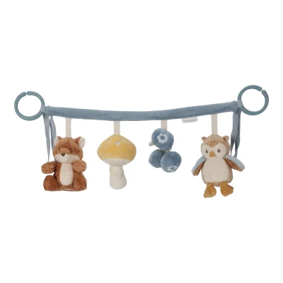 Little Dutch Pram Chain Toy