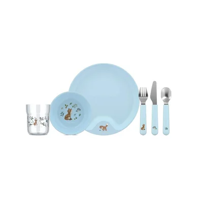 Little Dutch Set Childrens Dinnerware Mepal Mio 6pcs - Blue