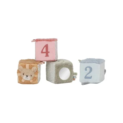 Little Dutch Soft Block Set - Safari Friends