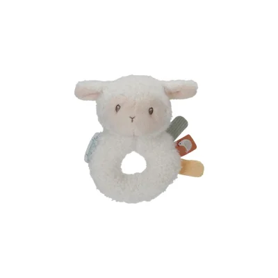 Little Dutch Soft Ring Rattle - Little Farm - Sheep - Little Farm