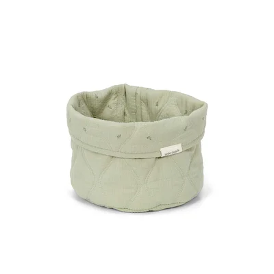 Little Dutch Storage Basket - Pure Soft Beige Stripe / Small