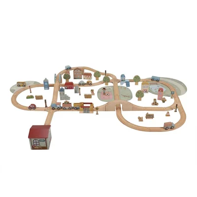 Little Dutch Train Track Set XL