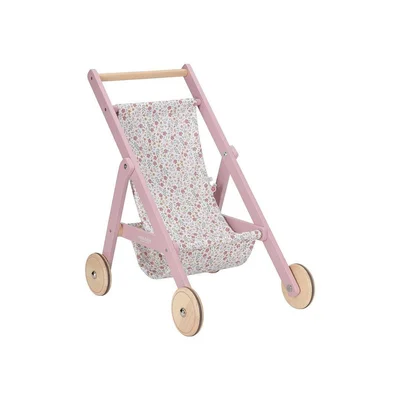 Little Dutch Wooden Doll Buggy - Pink