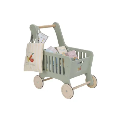 Little Dutch Wooden Shopping Cart