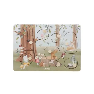 Little Dutch Wooden Sound Puzzle
