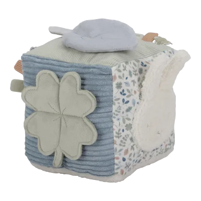 Little Dutch x Miffy - Soft Activity Cube - Lucky Leaves